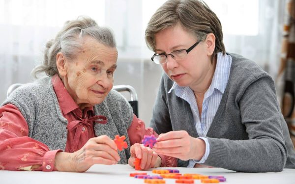 what is memory care care giver with senior